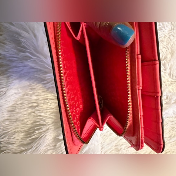 Kate Spade Coral Leather Wallet - Picture 6 of 9